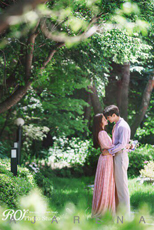 結婚記念日の写真を韓国で