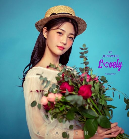 韓国ウェディングフォトならではのお洒落シーン お花 薔薇編 ウェディングフォトは韓国のアジェリーナ